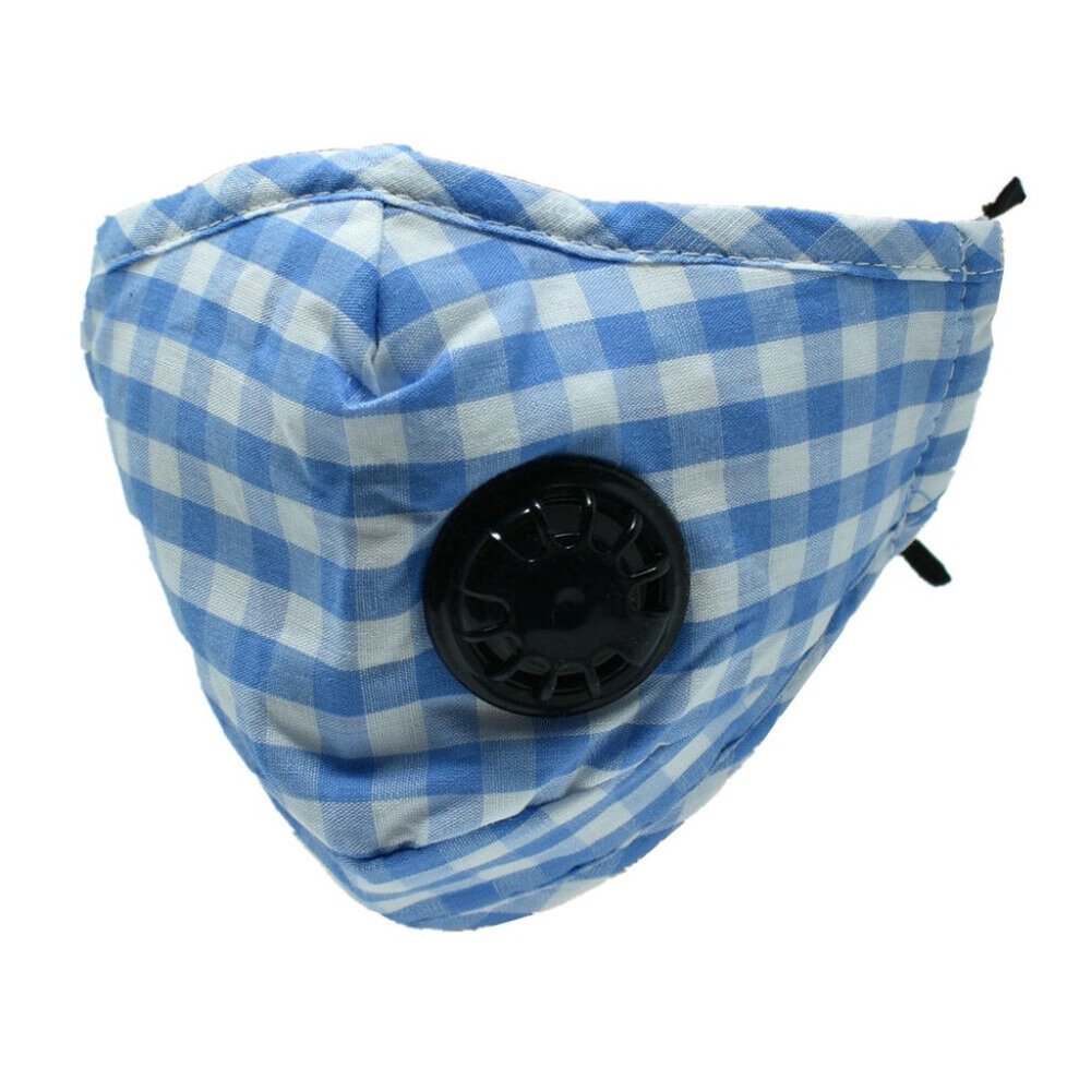 Cotton Unisex reusable face mask with filter